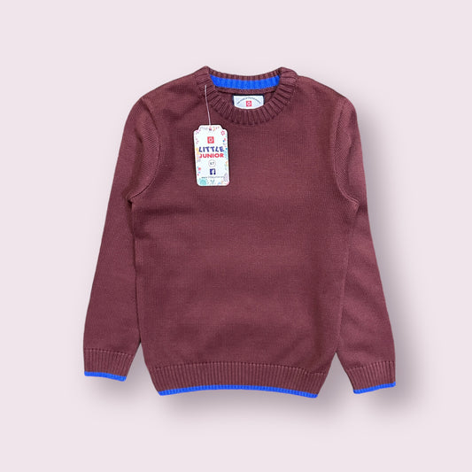 Boy Sweater (03692)Clr-Maroon