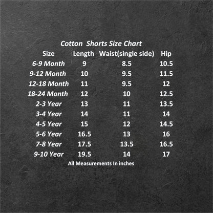 Cotton Shorts (00114)Clr-Lite Gry-Fabric Cotton