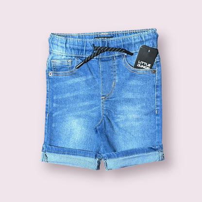 Denim Shorts (00469)Clr-Blue-Fabric Jeans