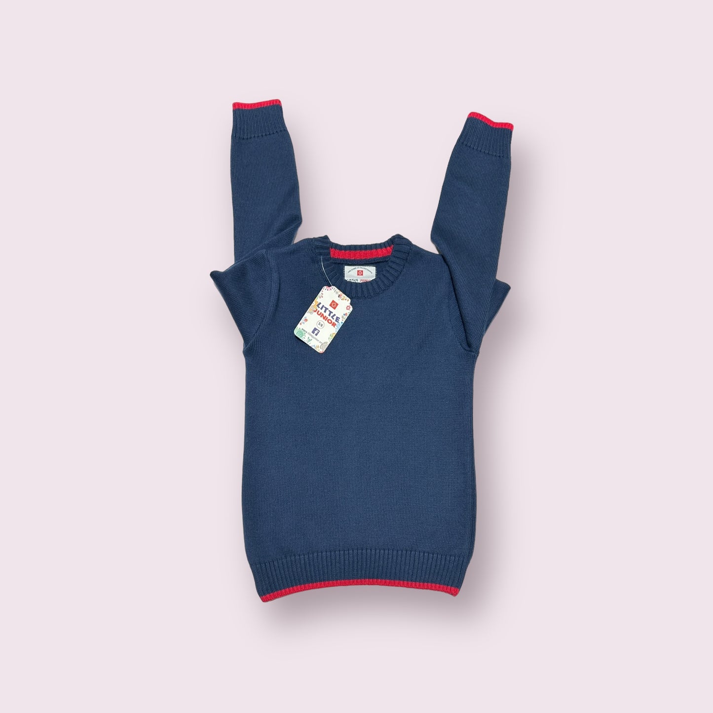 Boy Sweater (03369) Clr-Navy Blue