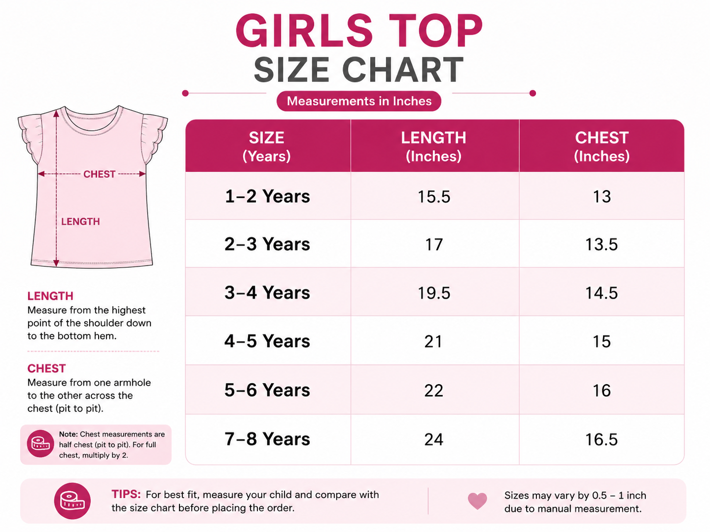 Girls top (02799)Clr-White and green printed-Fabric Lite Cotton For Summers