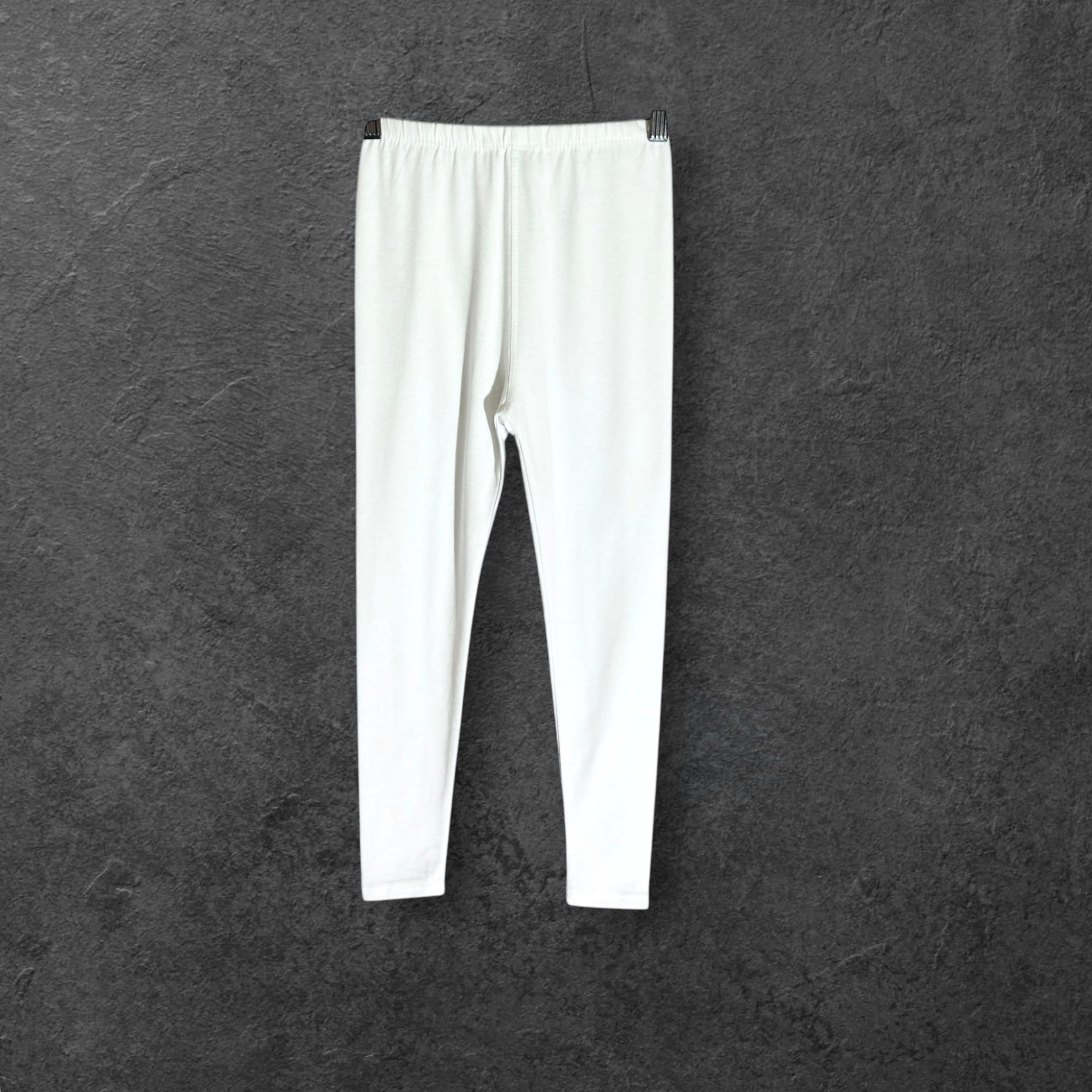 Girls Tights(00577)Clr-White-Stretchable Fabric for Summer