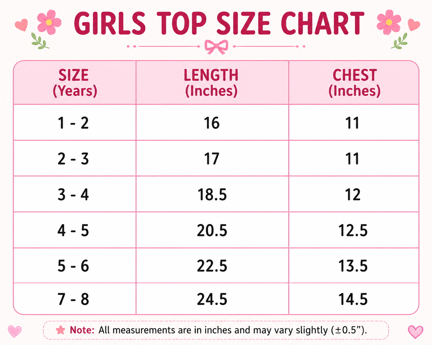 Girls top (02803)Clr-Tea pink and black-Fabric Lite Silk For Summer