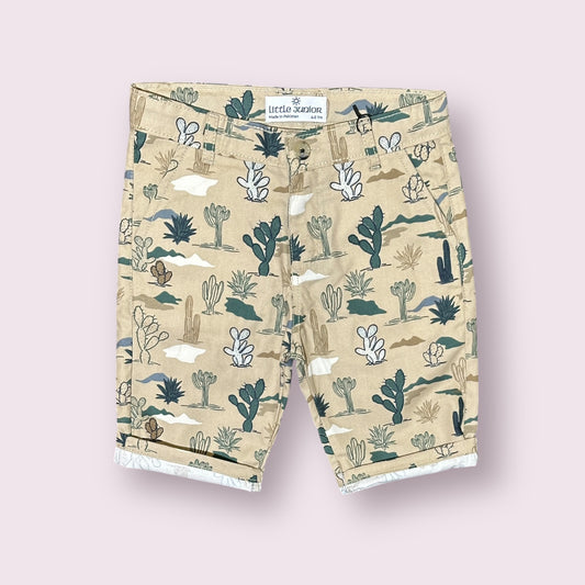 Cotton Shorts (00123)Clr-Skin-Fabric Cotton