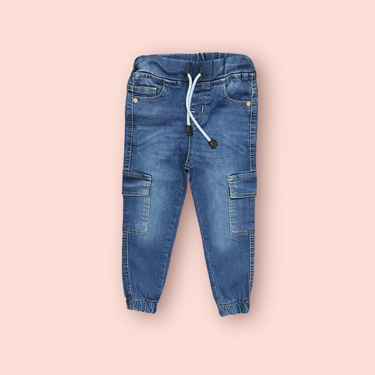 Boy Trouser Style Pant (03870)Clr-Royal Blue