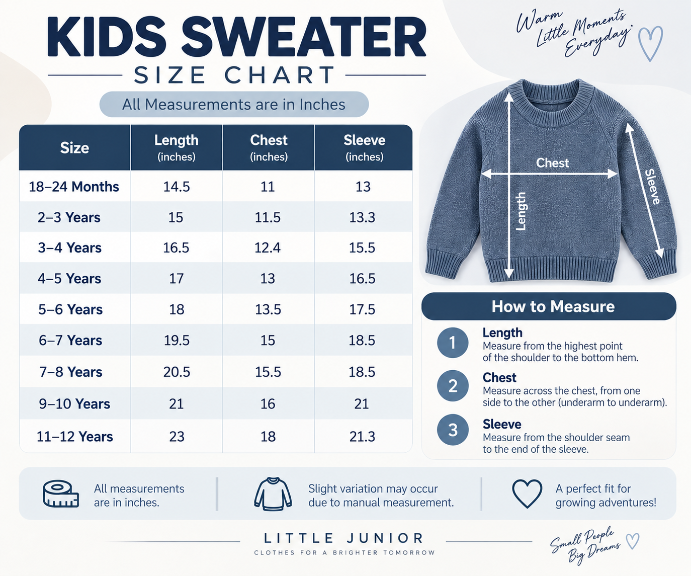 Boys Sweater (00144)Clr-Sky, Yellow and Royal blue