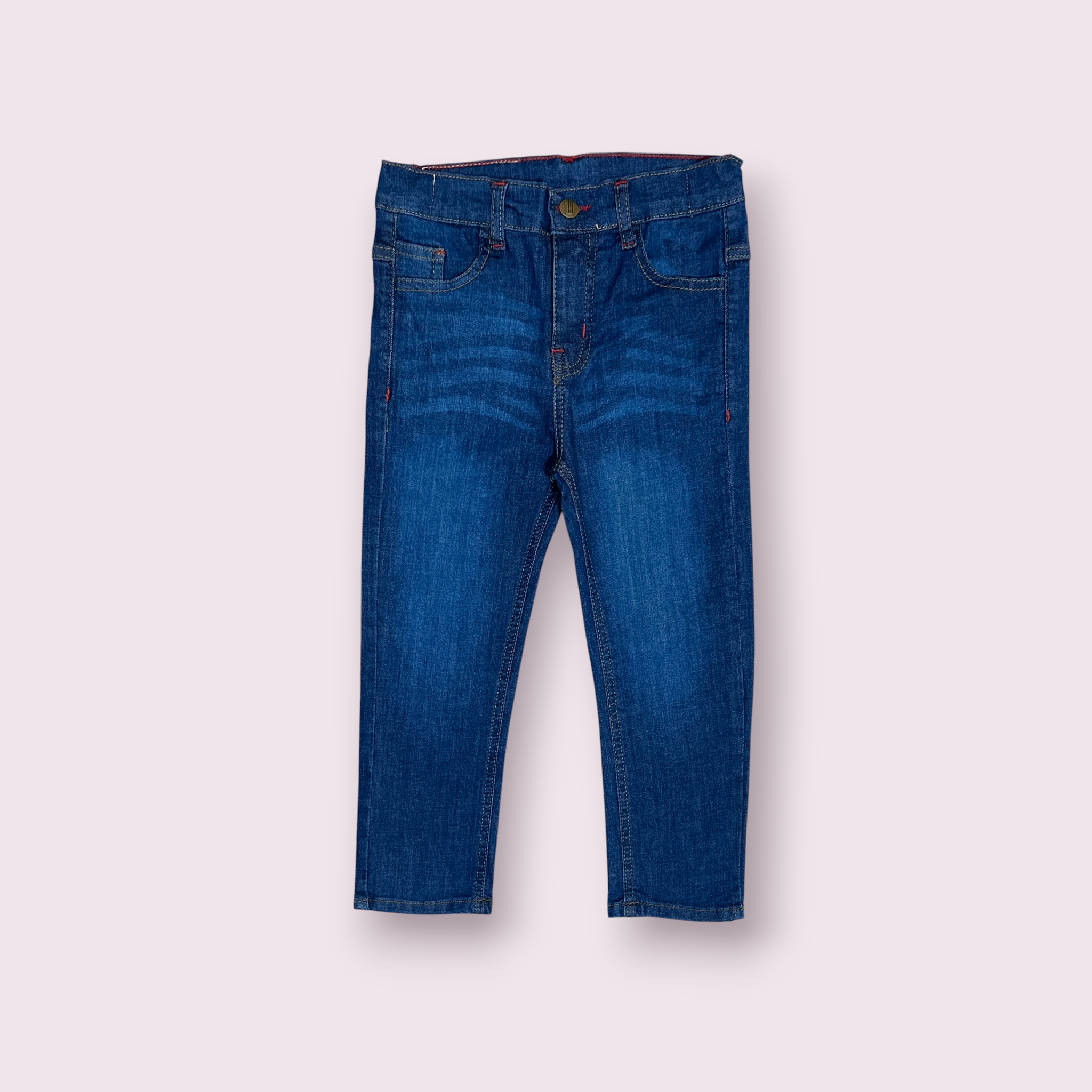 Boys Pant(0026)Clr-Denim Blue-Fabric Denim Jeans