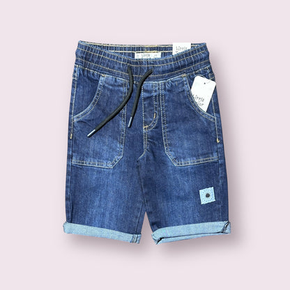 Denim Shorts (00479)Clr-Royal Blue-Fabric Jeans