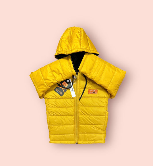 Boy Full Sleeves Puffer Jacket (03782)Clr-Mastard