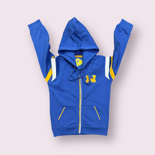 Boy Hoodie(03643) Fabric Warm Fleece-Clr Royal blue