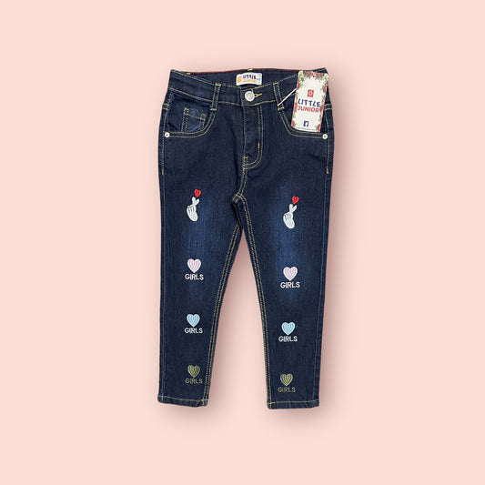 Girls Pant (03750)Clr-Royal Blue