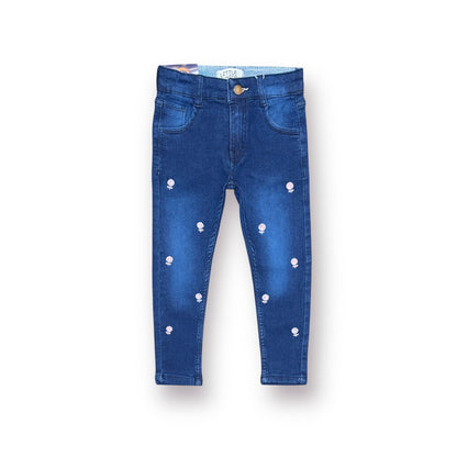 Girls Pant (00248)Clr-Dark Royal Blue