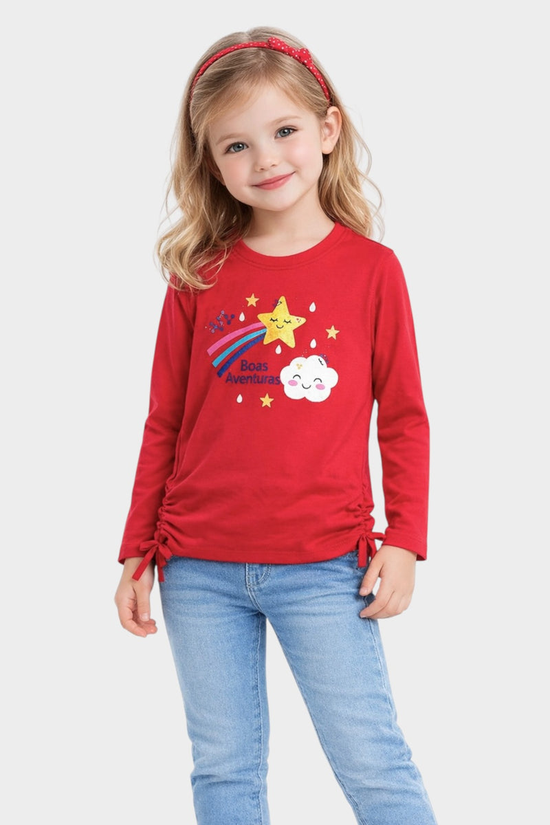 Girls Full Sleeve T Shirts