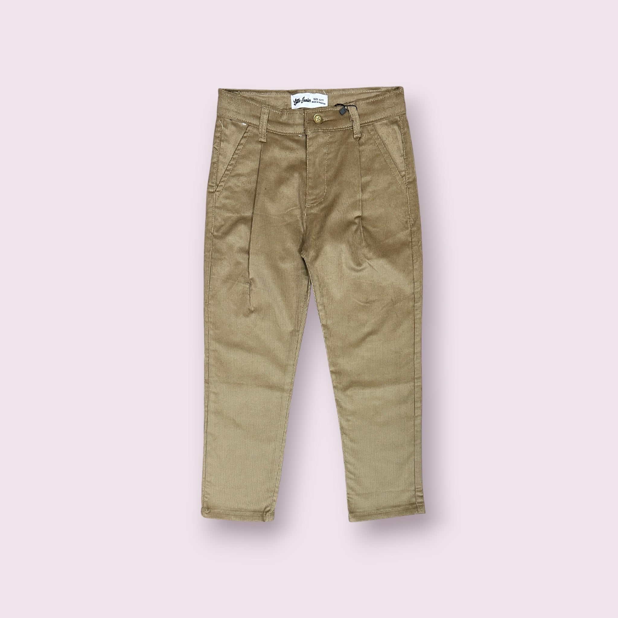Boys Corduroy Pant(00393)Clr-Skin-Fabric Denim Velvet Corduroy