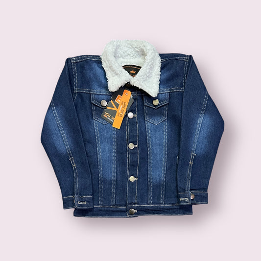 Boys Denim Jacket (03873)Clr Navy Blue