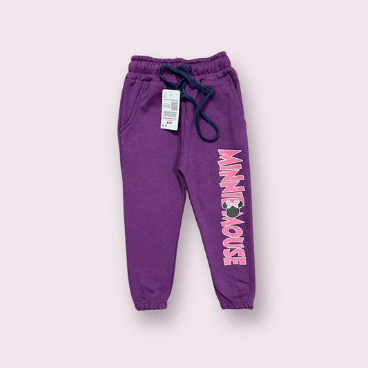 Girls Trouser(03773)Clr-Purple, Fabric Fleece