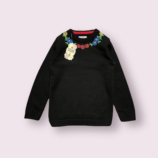 Girls Sweater (03437)Clr-Black