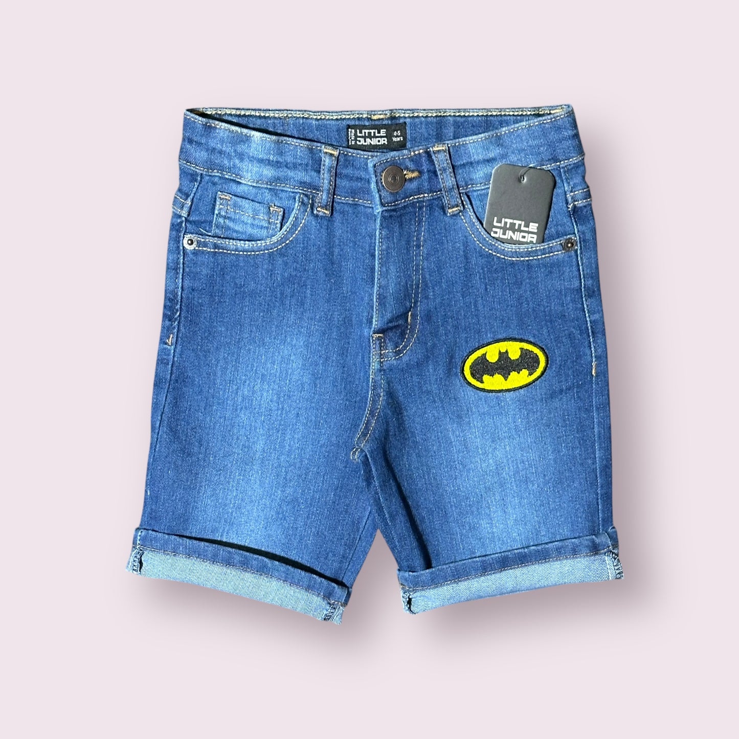 Denim Shorts (00463)Clr-Blue-Fabric Jeans