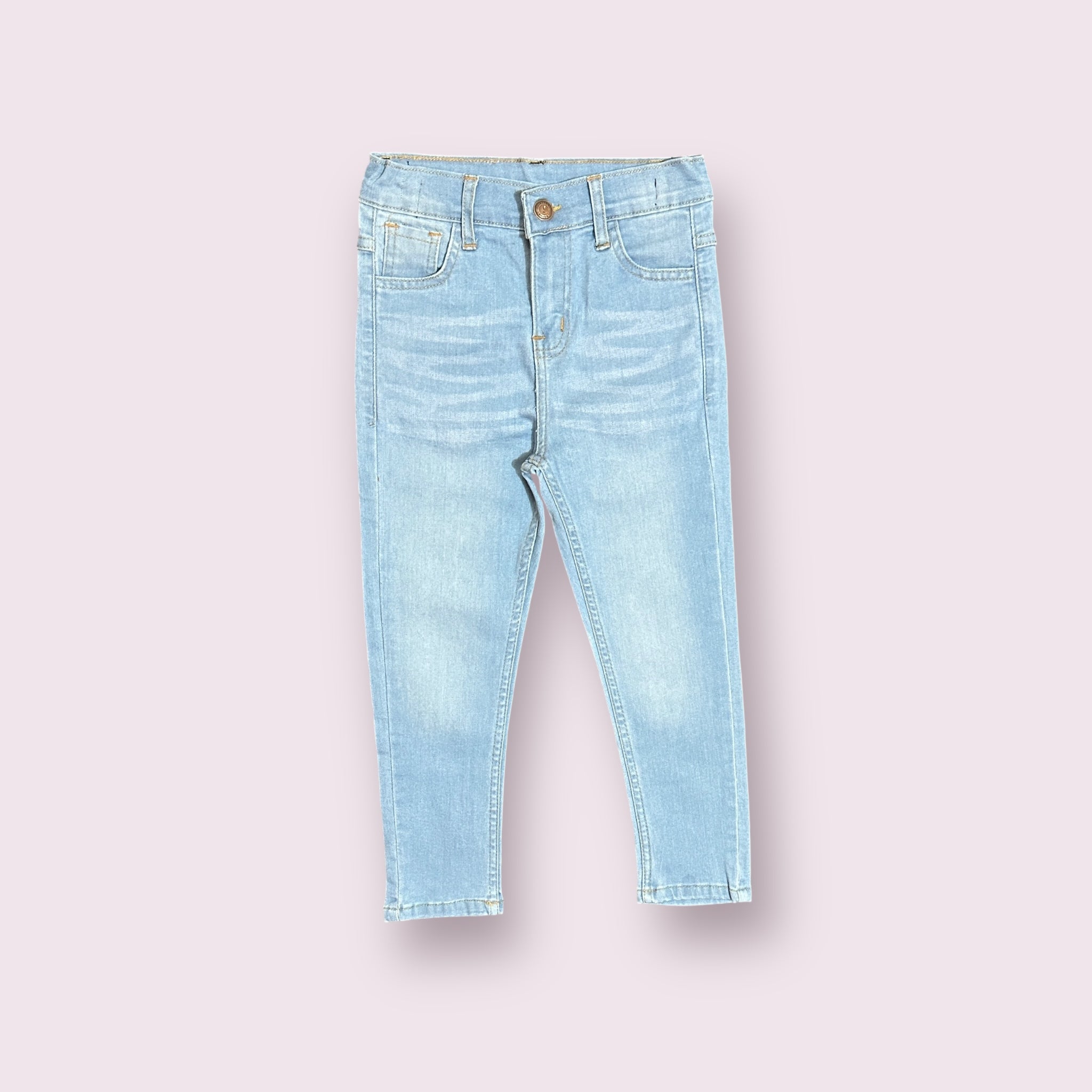Boy Pant (01154)Clr-Sky Blue-Fabric Denim Jeans