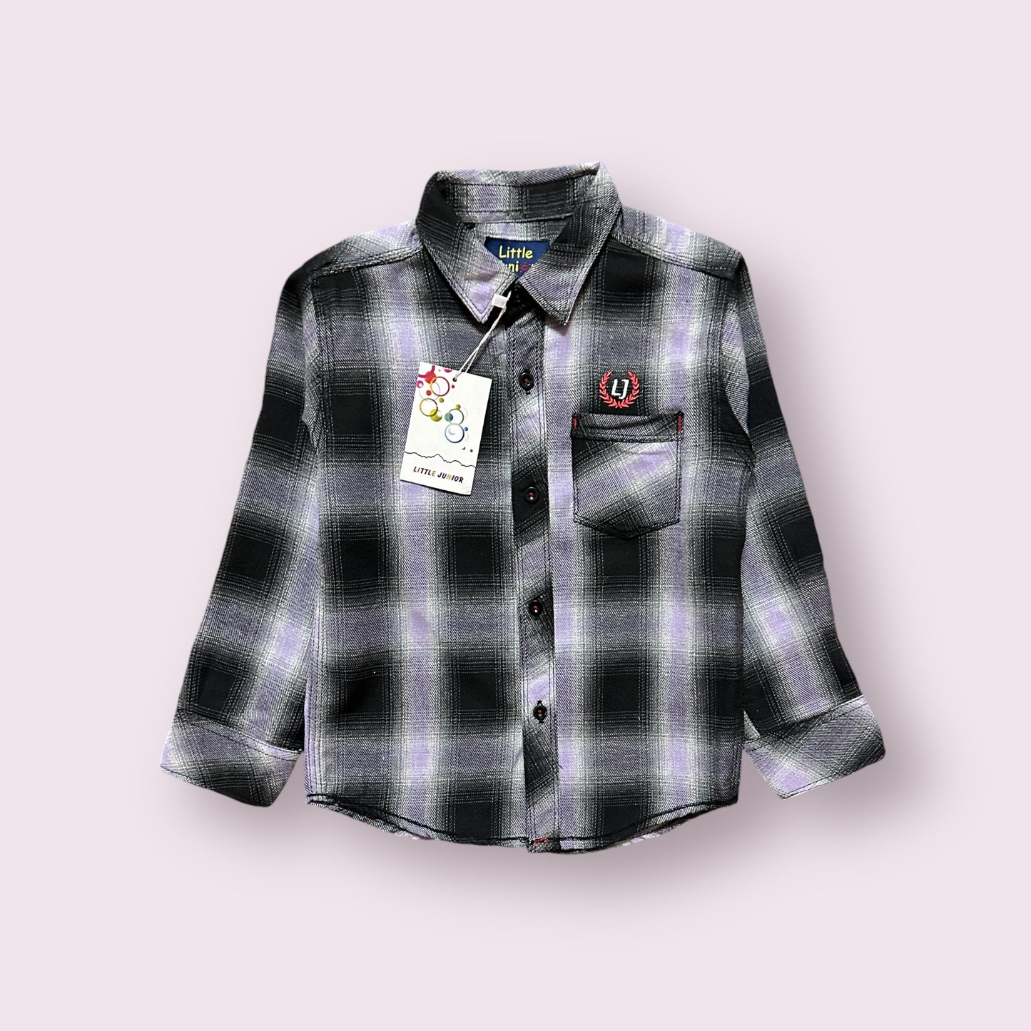 Boy Shirt (03507)Clr-Move And Black