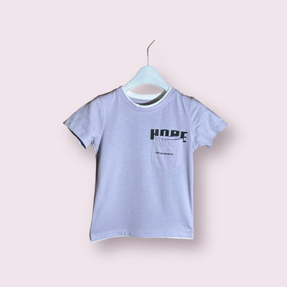 Boy T Shirt (00233)Clr-Lite Move-Fabric Blended Cotton