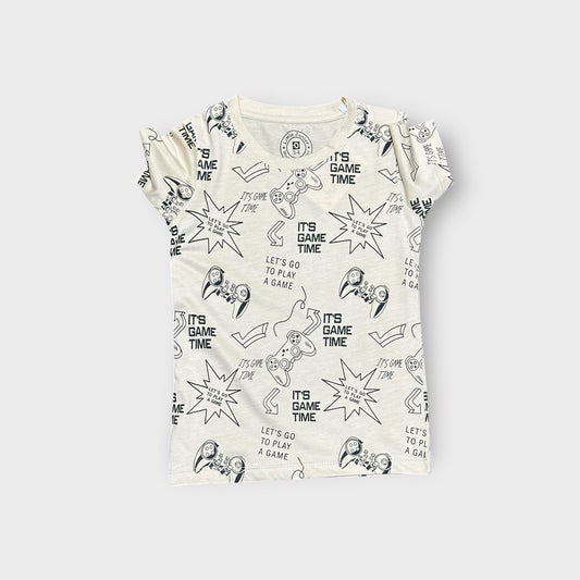 Boy T Shirt (00181)Clr-Skin-Fabric Blended Cotton