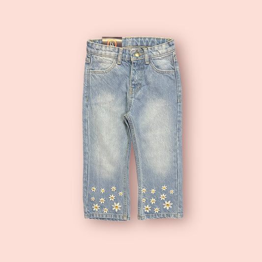 Girls Bell Bottom Pant (03751)Clr Sky blue