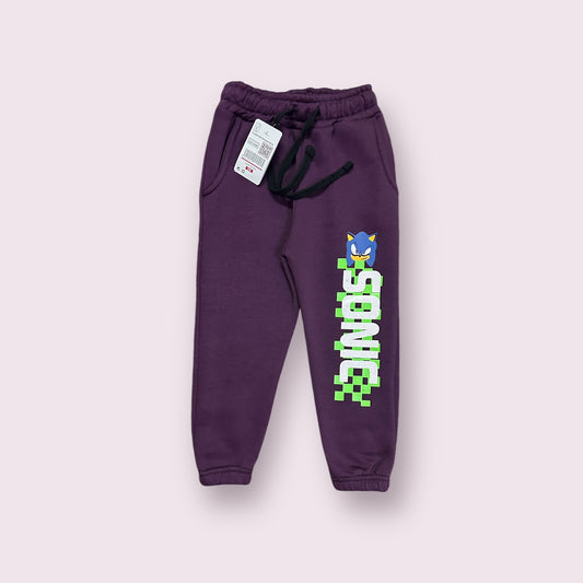 Boy Trouser (03764)Clr-Dark Purple, Fabric Fleece