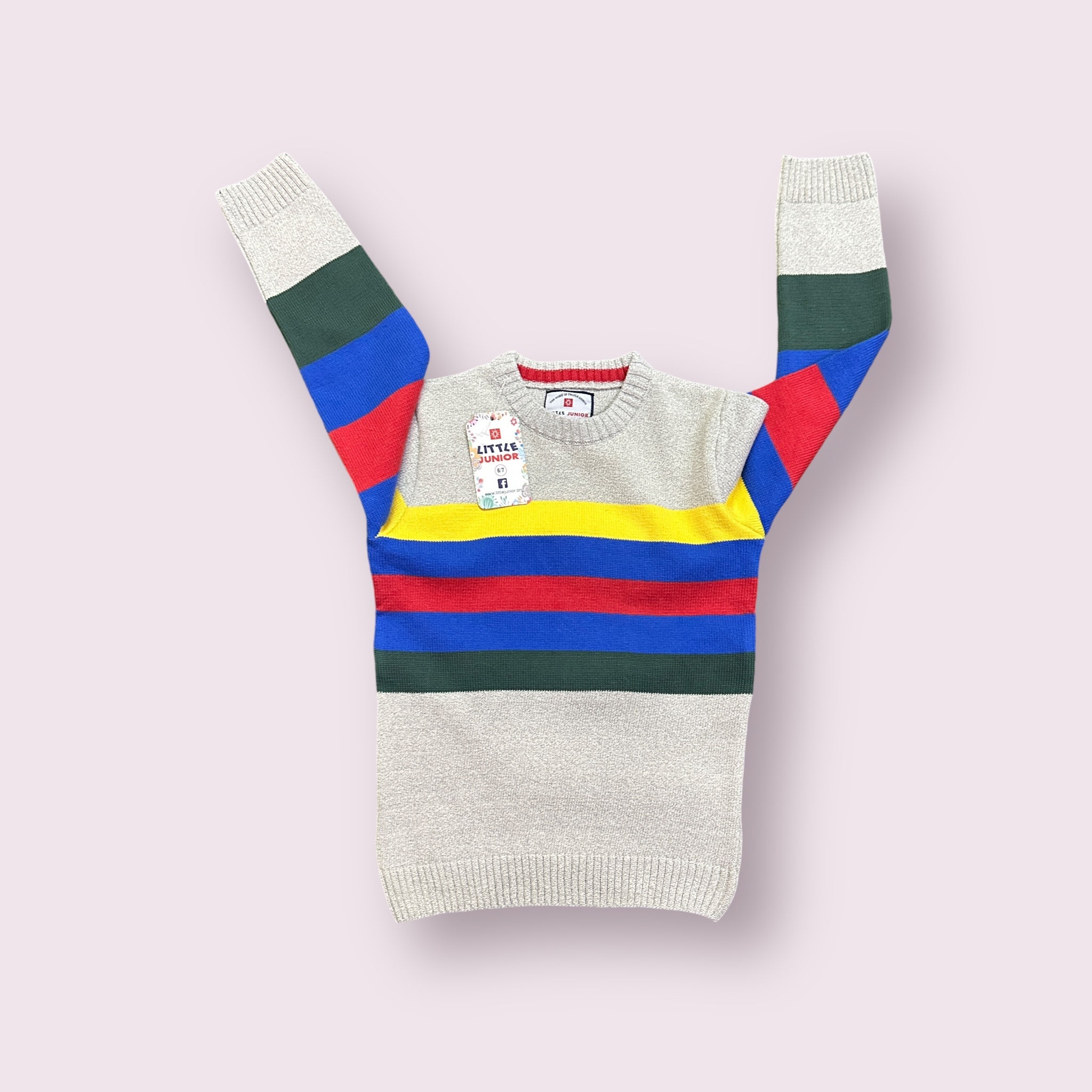 Boy Sweater 03694 Clr Multi Clrs 9 to 12 Month