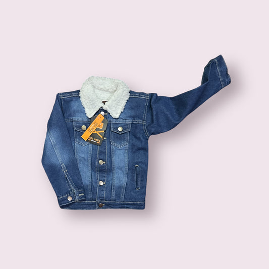 Boys Denim Jacket (03872)Clr Royal Blue