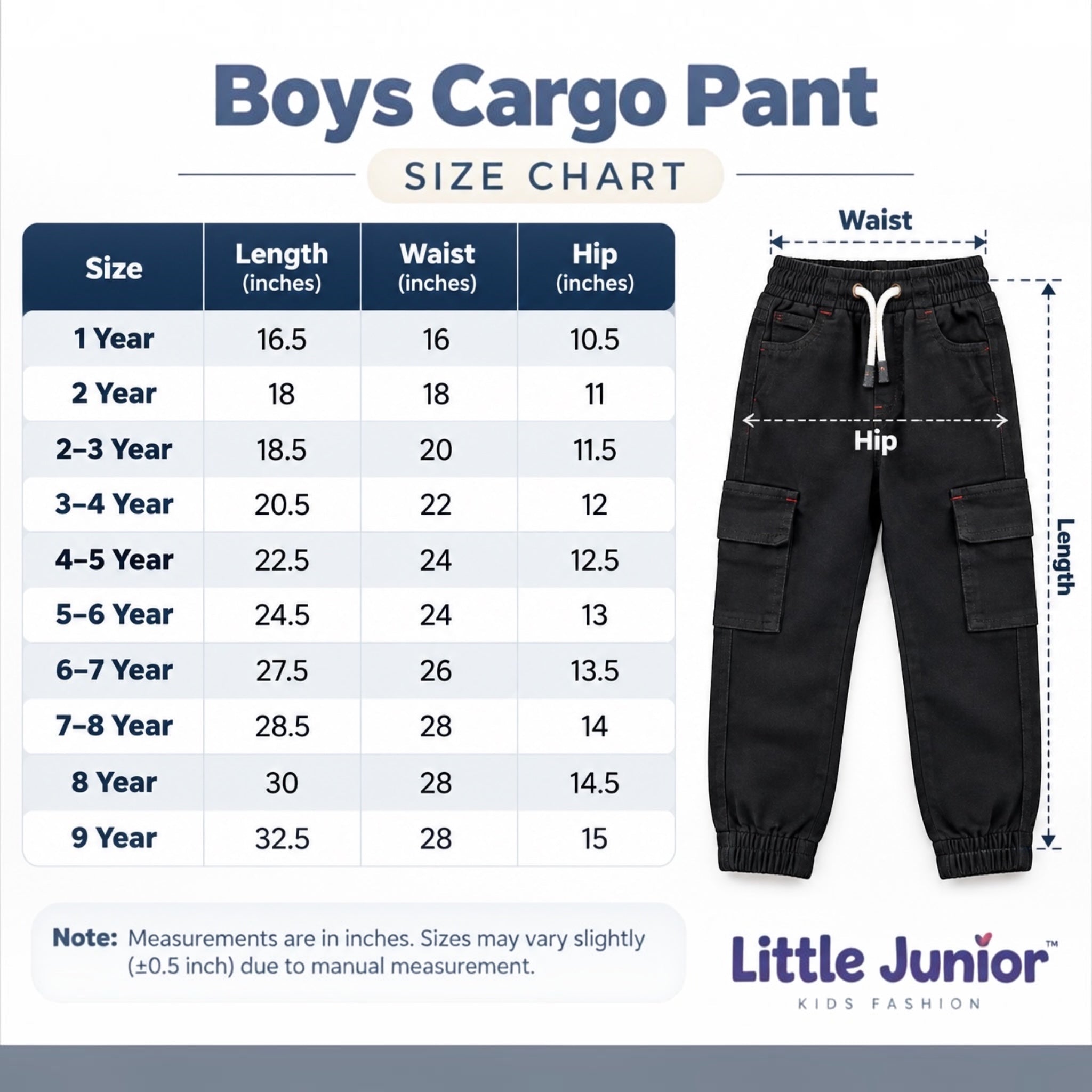 Boys cargo Pant(00254)Clr-blue-Fabric Denim Jeans
