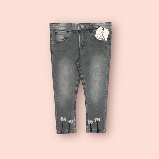 Girls Pant (03861)Clr-Gry