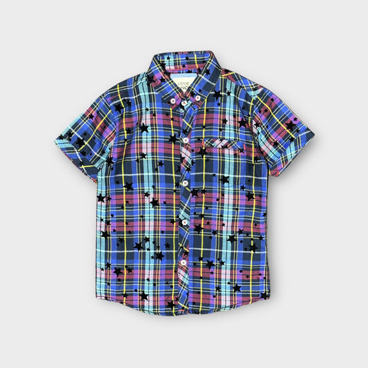 Casual Shirt (0032)Clr-Black Multi Checks-Fabric Soft Cotton