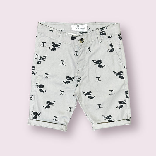 Cotton Shorts (00114)Clr-Lite Gry-Fabric Cotton