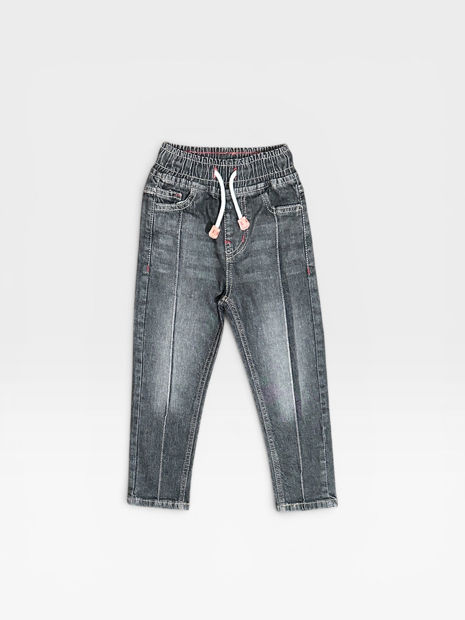 Boy  Pant (02752)Clr-Brownish Gry-Fabric Denim Jeans