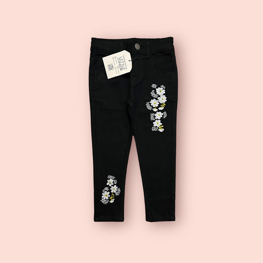 Girls Pant (03754)Clr-Black