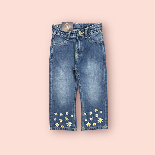 Girls Bell Bottom Pant (03752)Clr Royal blue